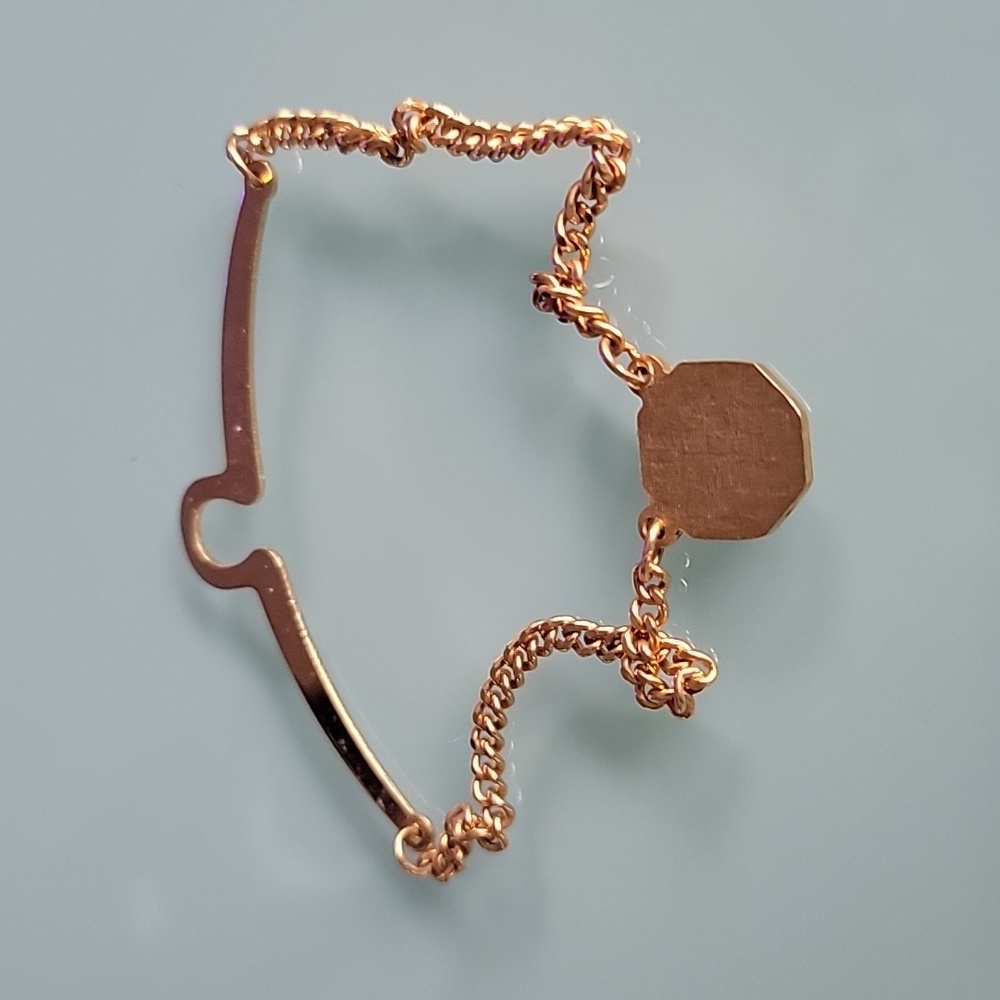 2-3/8" Monogram "E" Initial Vintage Button Style … - image 2